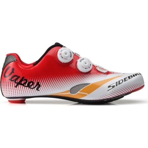 Men sidebike carbon road bike shoes racing cycling shoes carbon sole bicycle bike sneakers professional breathable ultralight