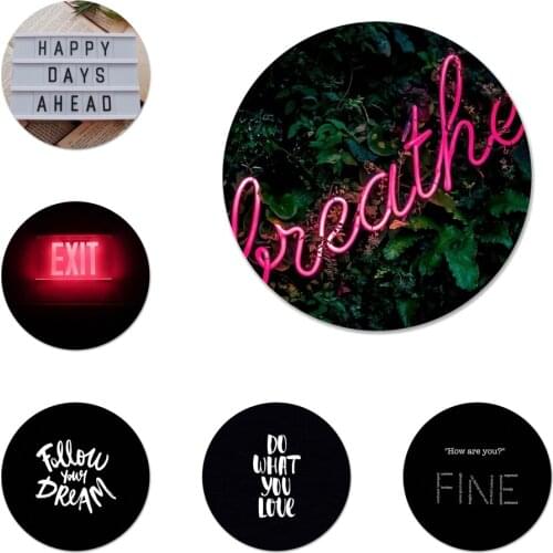 Wallpaper Inscription Kitchen Home Decor Refrigerator Magnetic Stickers bottle Beer Opener 58mm