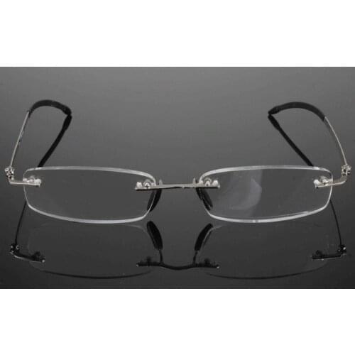 Rimless High-grade high definition antifatigue Super light men women reading glasses +1.00 +1.50 +2.00 +2.50+3.00+3.50+4.00