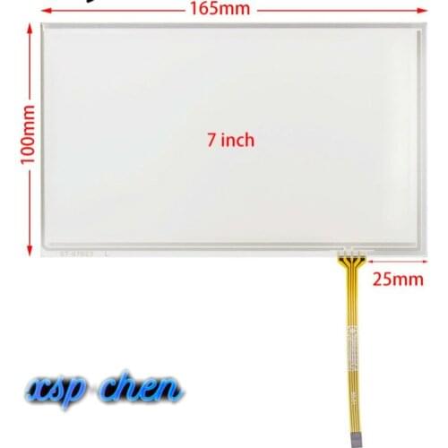 Original New Handwritten 7 Inch for Use On Bable 165mm*100mm 165*100mmCar DVD Navigation GPS Touch Screen Panel