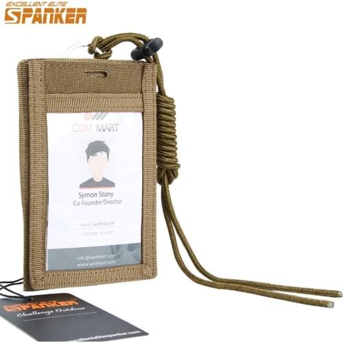 EXCELLENT ELITE SPANKER Hunting ID Holder Tactical Pouch File Folder Organizer Bag Military Two in One with Chest Hanging