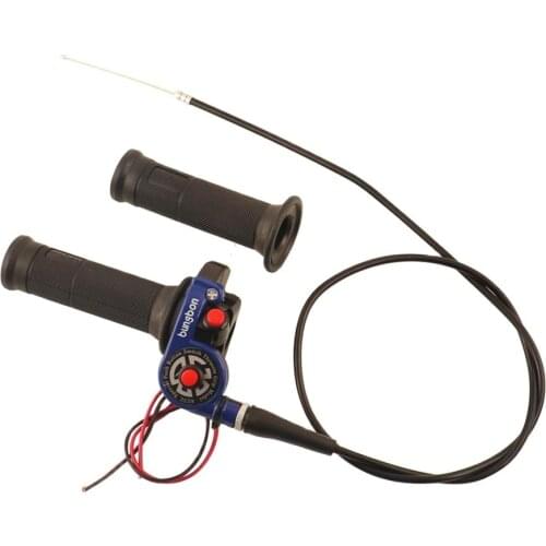 Motocross Quick Throttle Hand Grips Acelerador with On-Off Ignition Switch Twister for Pit Dirt Bike ATV Quad Accessories