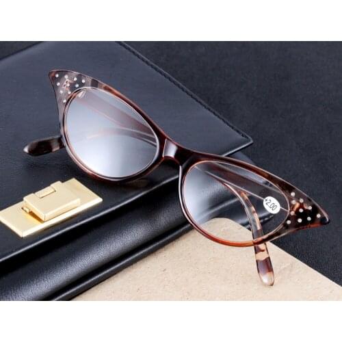 Sheralor Women's Glasses Cat Eye For Vision