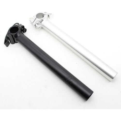 Folding Bike Original Stem 25.4mm 28.6mm Bilateral Adjustable Stem Folding Bicycle Double Section Stem Parts