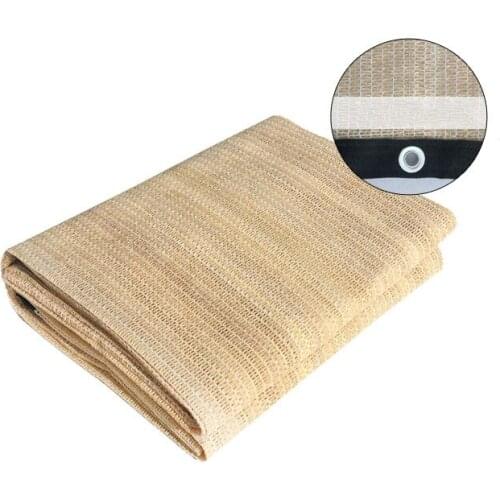 Camping Pool Sun Shelter Uv protection Shading rate 50-70% 3 Color 5 Size High quality elastic sturdy shading net