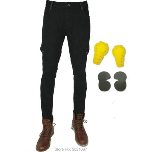 Volero super slim motorcycle riding pants motorbikers daily cycing protection jeans hidden protective gears trousers jeans pants