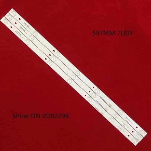 LED Backlight strip Lamp For INSIGNIA ShineOn 2D02296 REV.E NS-32D310NA17