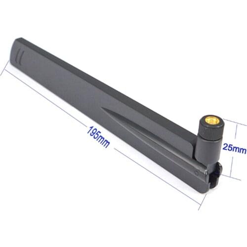 RP SMA Male Universal Antennas LTE 4G 3G 18 Dbi 2.4Ghz WIFI Antenna Amplifier WLAN Router Antenne Connector Booster