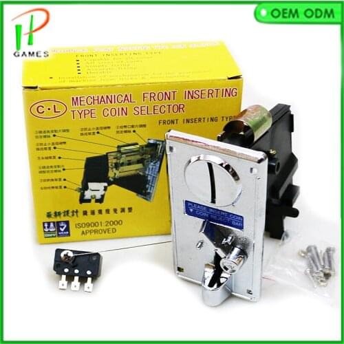 1pcs mechanical coin acceptor Advanced Mechanical Coin Selector coin Acceptor for Vending machines Arcade machine