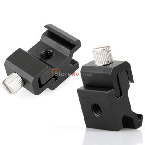 10pcs Camera Cold Hot Shoe Flash bracket Stand Adapter Mount With 1/4 Tripod Screw