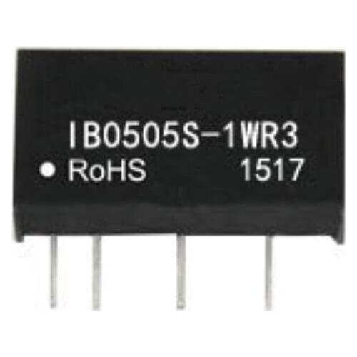 2PCS/LOT IB0505S-1WR3 SIP-4 5V to 5V isolated and stabilized DCDC power module
