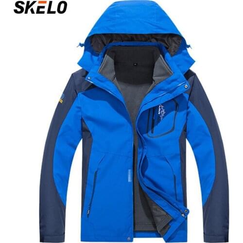 2020 Waterproof Ski Jacket Mens Hoodies For Snowboarding Jacket Male Warm Winter Snow Coat Fleece Outdoor Mountain Hiking Jacket