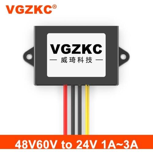 48V-60V to 24V 1A 2A 3A DC voltage regulator converter 60V to 24V automotive power supply buck module