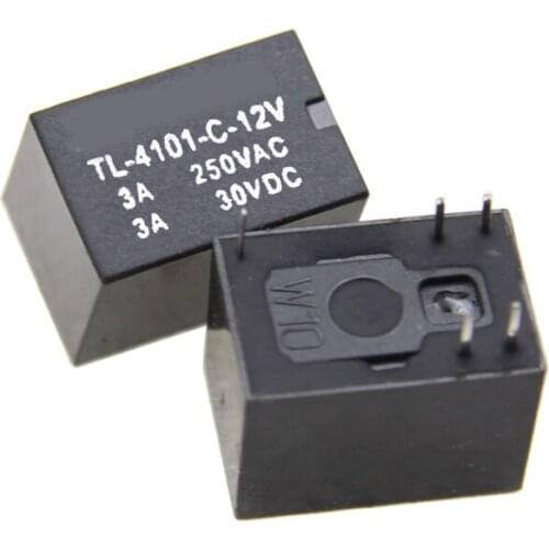5PCs Relay 5 Feet/6 Feet Relay 4100/3V/5V/9V/24V/Signal Relay/4101 Small 12V Relay