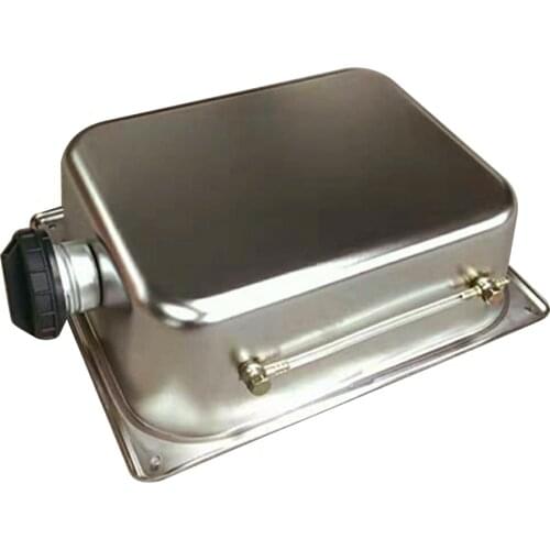 Car 7L Stainless Steel Diesel Gasoline Petrol Fuel Tank Can Universal Fit For Webasto Eberspacher Heater