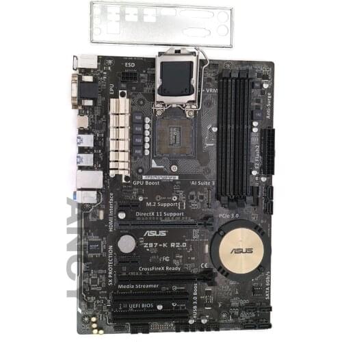 Used,Asus Z97-K R2.0 Desktop Motherboard Z97 Socket LGA 1150 i7 i5 i3 DDR3 32G SATA3 ATX
