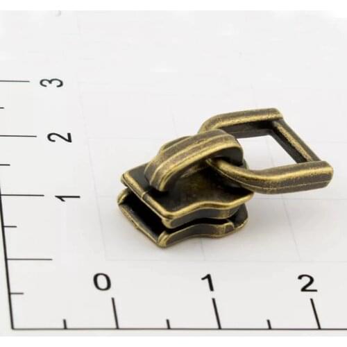 Bronze YKK Metal SLIDER BODY Fastener Zipper (for metal teeth)