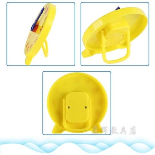 Montessori Student Learning Clock Time Teacher Gear Clock 4 Inch 12/24 Hour