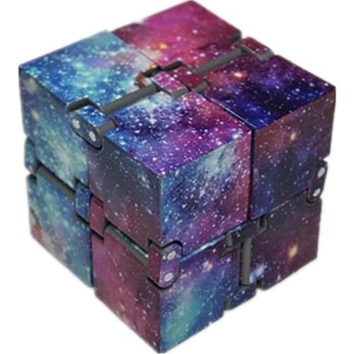 Infinity Cube Fidget Toy, Finger Sensory Toys for Kids and Adults, Mini Gadget for Stress and Anxiety Relief ADHD