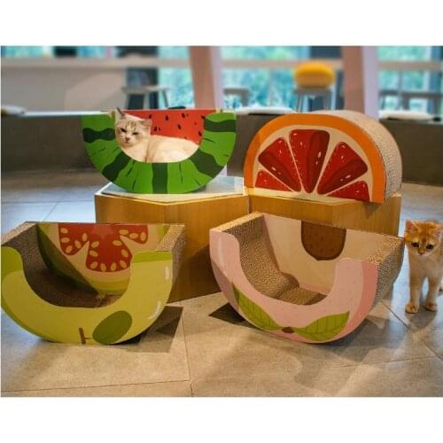 Scratching Large Scratching Posts For Indoor Cats Claw Wear Corrugated Board Multifunction Cat Scratcher Cat Litter One Cat