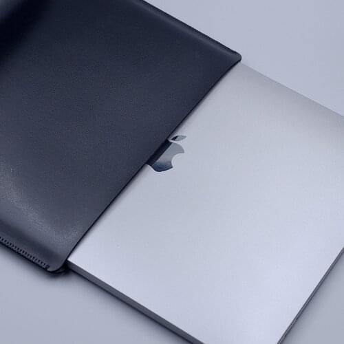 PU Leather Laptop Bags for Apple Macbook Air 13 inch 16 inch Pro High Quality Business Men Women Laptop Sleeve Case Cover