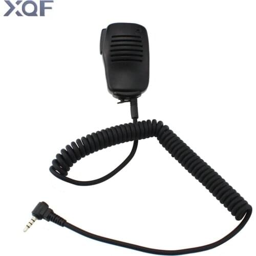 Mini Speaker Mic SM-25 Microphone PTT 1pin For Walkie Talkie Yaesu Vertex VX-1R 2R 3R 5R 150 160 180 210/A Two Way Radio 3.5mm