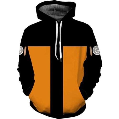 New Fashion Cool Sweatshirt Hoodies Men Women 3D Print Yellow NARUTO UCHIHA CLAN Tee Hot Style Streetwear Long Sleeve