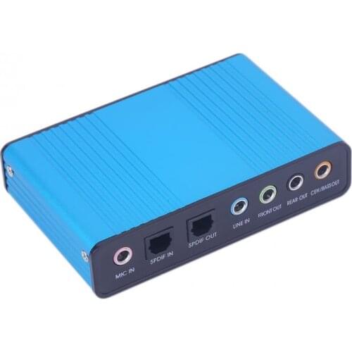 Professional External USB Sound Card 5.1/7.1 Channel Optical Audio Card Adapter For Laptop PC Computer Accessories