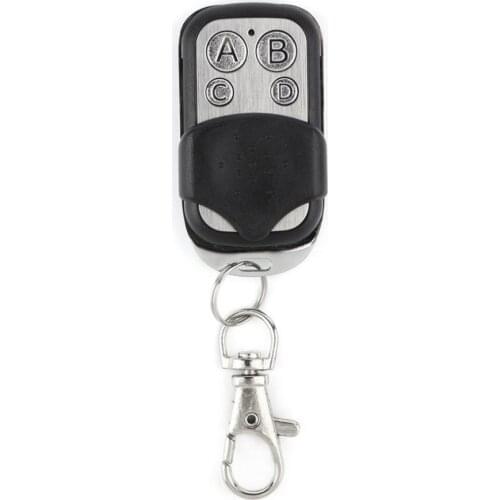 Remote Control for Gates Copy 4 Channel Cloning Duplicator Key Fob A Distance Learning Electric Garage Door Controller 433 MHz