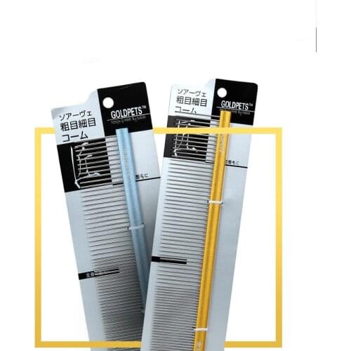 3 size Pet Dog Comb Grooming Comb For Shaggy Cat Dogs Barber Grooming Tool Salon 5 Color