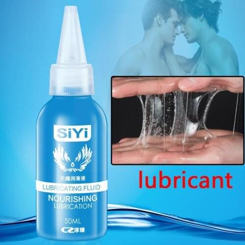 50ML Anti Pain Lubricating Gel Water Based Lubricant For Couple Anal Lubrication Sex Oil Vagina Toys Gay Adult Intimate N6M3