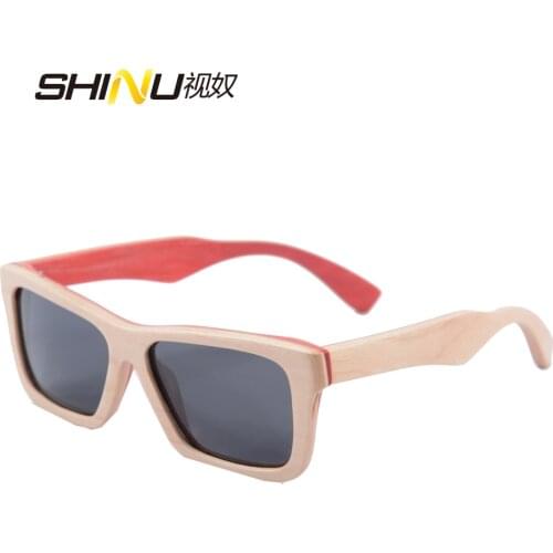 Fashion Women Men Sunglasses Vintage Polarized Glasses Handmade Skateboard Wooden Sunglasses Occhiali Da Sole Cool Shade 68020