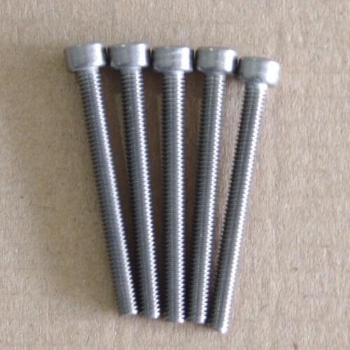 M4 M5 M6 M8 Titanium Ti TA2/GR5 Screws Length 8mm 10mm 15mm 20mm 25mm 30mm 40mm 50mm Cup Head Hex Socket Bolt Screws Cycling
