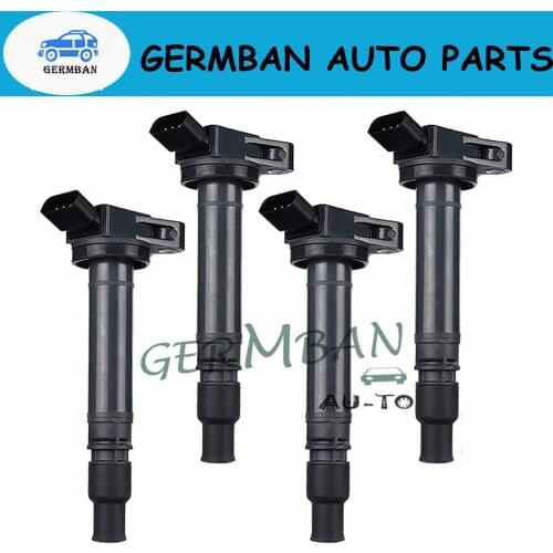4pcs 90919-02256 90919-02258 Ignition Coils for ES300h NX300h tC Avalon Hybrid Camry Highlander RAV4 Sienna Venza 2.5L 2.7L L4