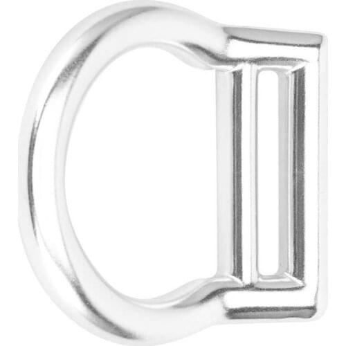 Aviation Aluminum Slides Clips Buckles D Rings for Bag Outdoor Climbing Safety Straps Belt Outdoor Safety Belt Accessory