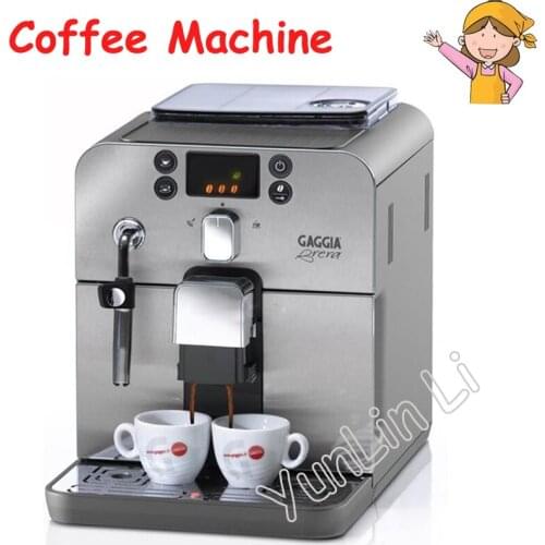 Automatic Italian Coffee Machine 1.2L 220V Business/Home Coffee Machine Intelligent Stainless Steel Italian Coffee Machine