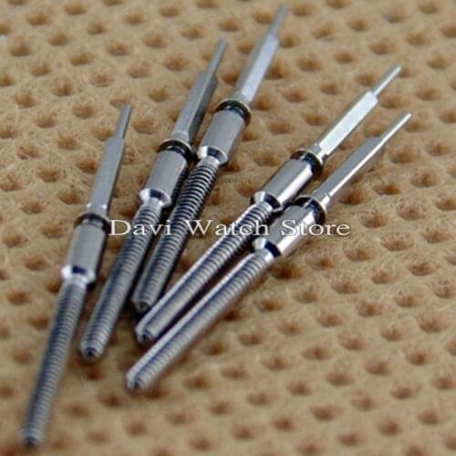 Watch steel crown movement Kit stem fit Seagull st2551 movement