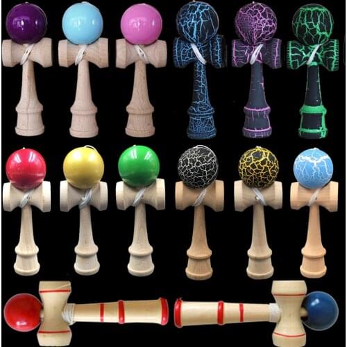 12CM Kids Kendama Toys Wooden Kendama Skillful Juggling Ball Toys Stress Relief Educational Toy for Adult Children Outdoor Sport