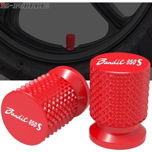 For Suzuki GSF 250 400 1200 1250 600 600S 650 650S 650N BANDIT Motorcycle Tire Valve Air Port Stem Cover Cap Plug Accessories