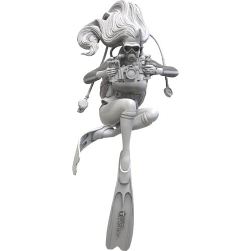 1/35 Resin Model Figure GK,Unassembled and unpainted kit