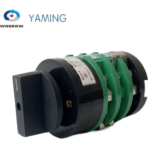 KDHC-32/3X8 electrical switches for welding machine 8 position 3 poles High voltage quality changeover rotary switch AC50Hz 32A