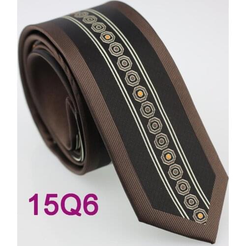 YIBEI Coachella ties for men SKINNY Border Brown necktie Polka Dots gravata Silver Vertical Stripes corbatas SLIM neck tie 6cm