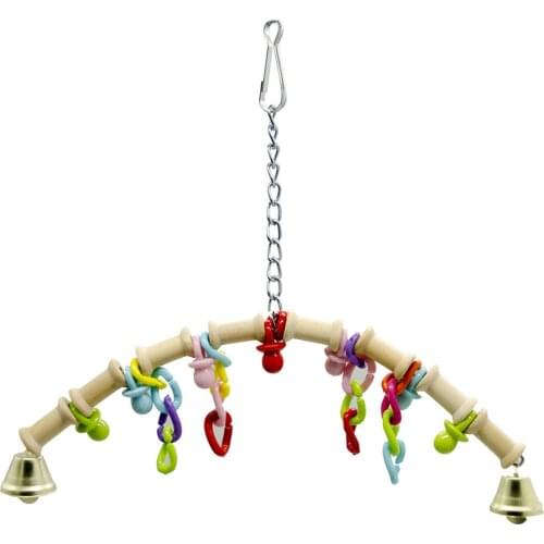 Traumdeutung Parrots Toys For Bird Accessories Supplies Cockatiel Perch Budgie Parakeet Cage Decoration jouet perroquet pajaros