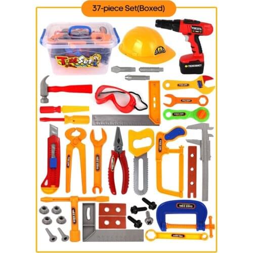 Children Repair Tool Play House Toys Pretend Play Electric Drill Nut Saw Disassembly Simulation Tool Educational Toy For Boys