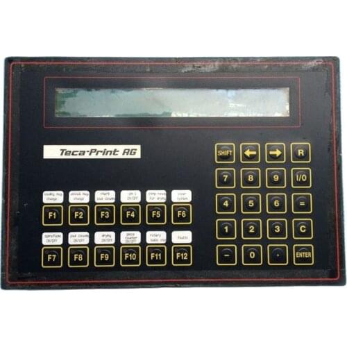 JETTER TECA-PRINT AG Operator Panel Used