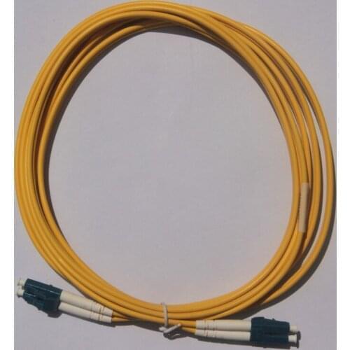 LC-LC SM OS2 Duplex 2.0mm OFNR Fiber Optic Patchcord Optical Pigtails Cable Jumpers