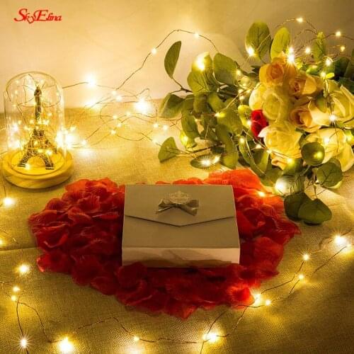 New1-10M Photo Clip String Lights Led Outdoor Battery Operated Garland With Home String Lights Christmas Decoration 5Z