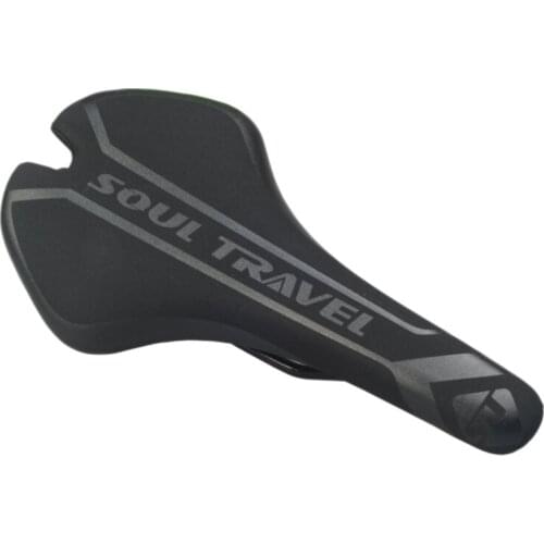 New SOUL TRAVEL Road Bike Saddle Ultralight Racing Seat Road Bicycle Saddle for Men Soft Comfortable MTB Bike Seat Cycling Spare