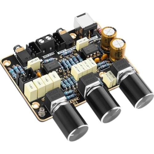 SOTAMIA HIFI Preamp Tone Board NE5532 Active Filter Preamplifier Amplifier Treble Bass Volume Control Tone Sound Effect