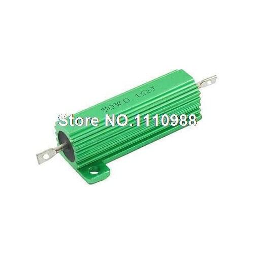 0.1 Ohm 50W Screw Tap Mounted Aluminum Housed Wirewound Resistor Peiun